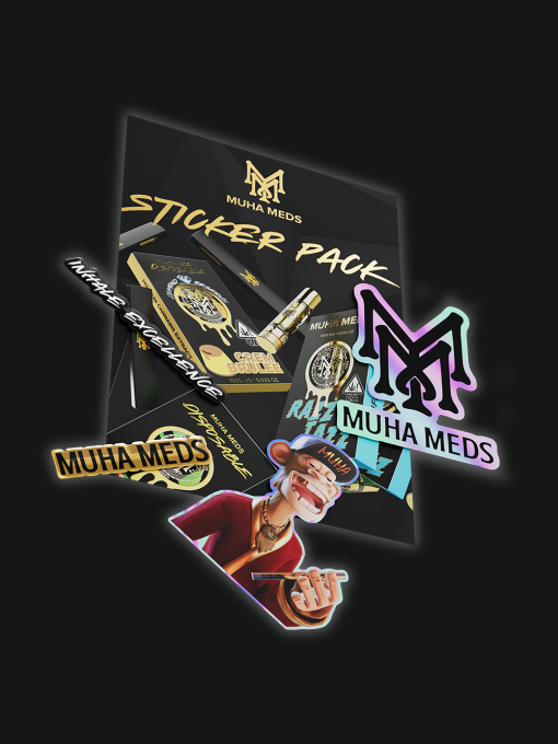 Muha Meds Sticker Pack, Muha Merch