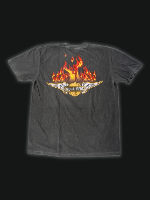 vintage flame tee muha merch 1