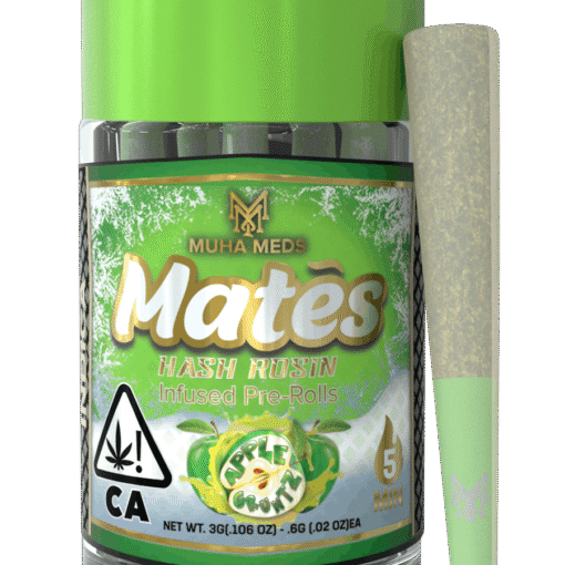 Apple Gruntz Hash Rosin Mates Pre-Rolls,