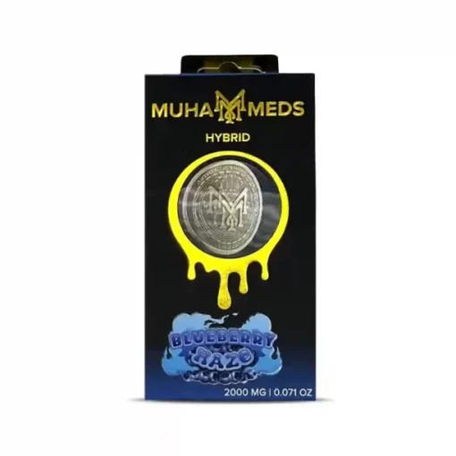 Muha Meds Blueberry Haze 2g Cartridge - Premium Cannabis Experience - Image 2