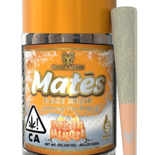 Doses and Mimosas Hash Rosin Mates Pre Rolls,