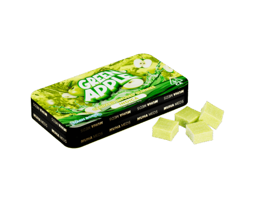 Green Apple Hash Rosin Gummies,