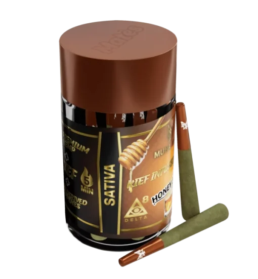 Honey Jack 5 Pre-Rolls, - Image 2
