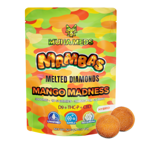 Mango Madness Melted Diamonds Gummies,