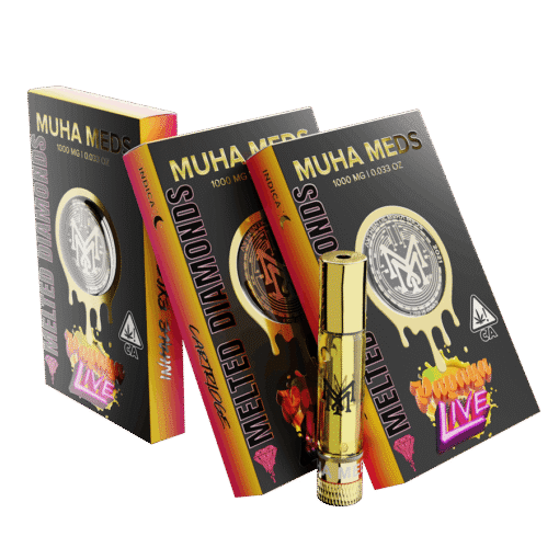 Muha Meds Papaya Live Cart: Premium Quality Cannabis Vape Products