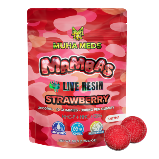 Strawberry Live Resin Gummies,