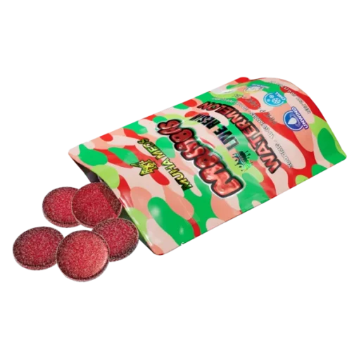 Watermelon Live Resin Gummies, - Image 2