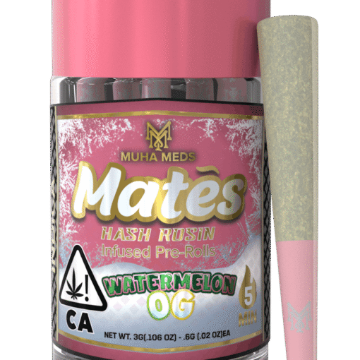 Watermelon OG Hash Rosin Mates Pre Rolls,