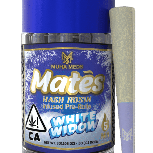 White Widow Hash Rosin Mates Pre-Rolls,